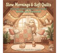 Slow Mornings & Soft Quilts: A Cozy Attic Coloring Adventure with a Cheerful Sloth and Friends