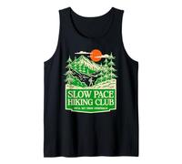 Slow Pace Hiking Club Llegaremos allí Eventualmente Caminante Camiseta sin Mangas