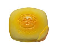 Slow Rising Bread Toy, Silicone Squeeze Fidget, 3.35x2.56x1.77 Inches Stress Ball with Soft Texture, Pocket Fidget Gadget, Sensory Toy with Cute Design, Relaxation Tool for Kids Teens