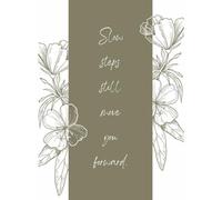 Slow Steps Still Move You Forward: A 3-Month Undated Planner for Clear Goals, Simple Routines & Consistent Progress with Monthly Reviews