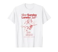Slow Sunday Lonely Club - Angel Design Camiseta