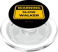 Slow Walker - Señal de Advertencia Divertida PopSockets PopGrip para MagSafe