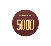 SLOWPLAY Fichas de póker Godel de Arcilla (Venta en Lote). Fichas Profesionales de 10 Gramos, Calidad Casino, de 39 mm para Texas Hold'em - Pack de 50 Unidades con denominación de 5000