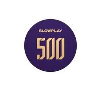 SLOWPLAY Fichas de póker Godel de Arcilla (Venta en Lote). Fichas Profesionales de 10 Gramos, Calidad Casino, de 39 mm para Texas Hold'em - Pack de 50 Unidades con denominación de 500
