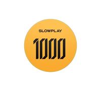 SLOWPLAY Fichas de póker Godel de Arcilla (Venta en Lote). Fichas Profesionales de 10 Gramos, Calidad Casino, de 39 mm para Texas Hold'em - Pack de 50 Unidades con denominación de 1000
