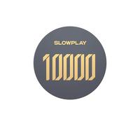 SLOWPLAY Fichas de Póker Godel de Cerámica (Venta en Lote). Fichas Profesionales de 10 Gramos, Calidad Casino, de 39 mm para Texas Hold'em - Pack de 50 Unidades con denominación de 10000
