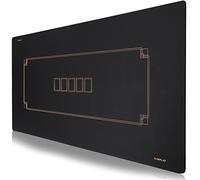 SLOWPLAY Godel Alfombra Tapete de Poker para Texas Holdem, 180x90cm| Alfombrilla de Poker, Antideslizante y Repelente al Agua, Profesional para Juegos de Poker | Tubo de Transporte incluida