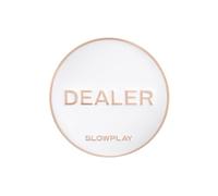 SLOWPLAY Godel Botón Profesional, Casino, para póker Texas Holdem, botón de póker de 55mm, Accesorio de póker de Lujo, Fabricado en aleación de Zinc