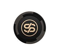 SLOWPLAY Godel - Fichas de Póquer Clay, 40 mm, 14 Gramos, 50 Unidades | Fichas de Póquer en Negro sin Denominación, Arcilla Compuesta Ideal para Texas Holdem Poker