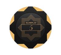 SLOWPLAY Nash Fichas de póquer Clay | Fichas Numeradas de póquer Tournament, 40 mm, 14 Gramos, 50 Unidades | Juego Fichas de Póquer, Arcilla Fichas de Póquer Ideal para Texas Holdem Poker (5)