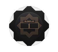 SLOWPLAY Nash Fichas de póquer Clay | Fichas Numeradas de póquer Tournament, 40 mm, 14 Gramos, 50 Unidades | Juego Fichas de Póquer, Arcilla Fichas de Póquer Ideal para Texas Holdem Poker (1)