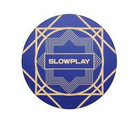 SLOWPLAY Nash Fichas de póquer de cerámica a granel, fichas de póquer de cerámica de grado de casino de 12 gramos para Texas Hold'em, fichas profesionales de 43 mm, paquete de 50 (azul)