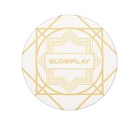 SLOWPLAY Nash Fichas de póquer de cerámica a granel, grado casino de cerámica 12 gramos para Texas Hold'em, 43 mm fichas profesionales paquete de 50 (blanco)