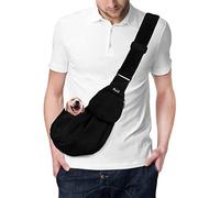 SlowTon Bolsos para Mascotas Transportín para Perros Pet Carrier Dog Hand Sling Carrier Bandolera Correa de Hombro Acolchada Ajustable Tote Bag con Bolsillo Delantero Puppy Carrier