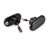 SLPRO LLCTOOLS Intermitente lateral LED negro apto para Renault Trafic II