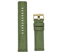 SLPWLPC Correa de reloj de nailon de 18 mm, 20 mm, 22 mm, 24 mm, correa de reloj de lona de liberación rápida, correa deportiva de 22 mm, negro y blanco B (18 mm Bl?)