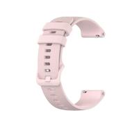 SLPWLPC Correa de silicona de 20 mm para Galaxy Watch de 42 mm, reloj 4 5 para Active 2 40 44 mm Classic 42 46 mm, pulsera de hebilla de oro rosa