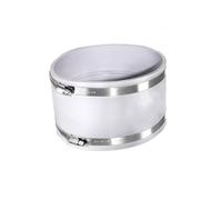 SLQM manguito de goma flexible, pieza de conexión de tubo, con 2 pcs abrazaderas de acero inoxidable, de reducción de tubo para extractores y unidades de ventilación, 150 mm a 110 mm