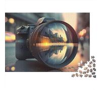 SLR Camera Puzzle De Sophisticated Cameras Photographing The Real World,Medida Aproximada Una Vez Montado尺寸para Colgarlo Una Vez Finalizado Rompecabezas, para Mayores De 14 Años, Colores Variados 100