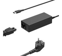 SLRIOYS Universal USB C Laptop Cargador 45W Compatible con HP DELL Lenovo ASUS Acer Google Samsung Chromebook Laptop y más Dispositivos Tipo-C Reemplazo de Cargador para Portátil