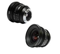 SLRMagic 12mm T2.8 Ultra Gran Angular Cine Distorsión Cine Lente Compatible con Cámara M4/3 Montaje