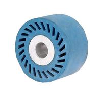 SLRMKK Rueda de Contacto de Goma ranurada sólida de 86 * 50 mm, para Amoladora de Banda, lijadora, Pulido, Biselado, muela abrasiva, Banda abrasiva, 86x50x25 mm sólido