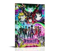 SLSCSXYP Necronomico and the Cosmic Horror Show Great Hot Blooded - Lienzo decorativo para pared, pintura decorativa para dormitorio, pósteres de 30 x 45 cm, estilo marco