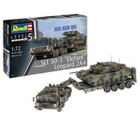 Slt 50-3 Elefant % 2B Leopard 2A4 Tanque 1:72 Plástico Modelo Kit Revell