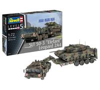 Slt 50-3 Elefante + Leopard 2A4 Tanque 1:72 Kit De Modelo De Plástico Revell