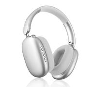 SLuB Auriculares Bluetooth Over-Ear 6.1 ANC Modo Dual con Cable e inalámbrico 20h de autonomía Recarga USB Plegables inmersión Total para Juegos música y películas(Blanco)