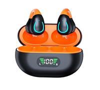 SLuB Auriculares de conducción ósea Bluetooth 6.1, (1546-Negro)