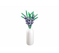 Sluban Arreglo Floral de Lavanda Artificial con jarrón, 42,6 cm de Altura, Morado y Verde, M38-B1101-14