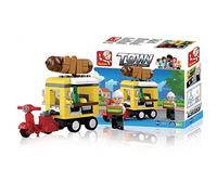 Sluban Bloques de Construccion Town Dining Car