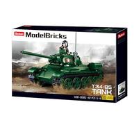 Sluban Bloques de sujeción Tanque Soviético T34-85 (497 Piezas)