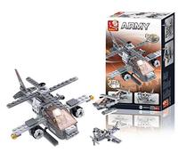 Sluban Building Blocks Aircraft Carrier Series Attack Helicopter 3-in-1