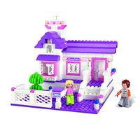 Sluban Construcción Casa Girls 193 Piezas 33x24 cm, Multicolor, pequeño (SL0156)