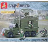 Sluban CONSTRUCCIÓN Set - Serie EJÉRCITO 2 - VEHÍCULO Radar M38-B0300