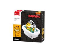 Sluban Garfield en el baño, Juego de construcción, 100 Piezas, para niños de 6 a 12 años, M38-B1221C