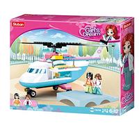 Sluban- Girls Dream-Helicopter 163pcs, M38-B0798, Multicolor