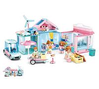 Sluban Juego de Bloques de sujeción SL95692, Nuestro Nuevo hogar (410 Piezas) [M38-B0822], Bloques de sujeción, City, con Figura de Juego, sueños de niña, Multicolor