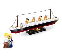 Sluban M38-B0835 SL95705 Modelo de Insignia-Titanic 1:700, Mehrfarbig, 1/700
