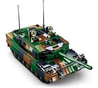 Sluban-SL95709 Modelbricks-Leopard 2a5-Tanque de Batalla Principal 2 en 1, Multicolor, Medium (M38-B0839)