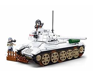 Sluban M38-B0978 Army, Battle of Budapest, T-34/85 Medio Tanque 518 Piezas