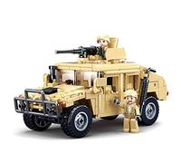 Sluban ModelBricks Gefechtsfahrzeug Jeep M38-B0837 Building Set, Multicolor, Medium