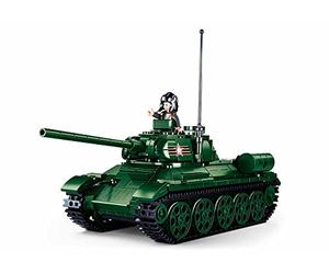 Sluban ModelBricks T34-85 Tanque 497 PCS