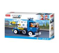 Sluban SL07168 Street Cleaning (121 Pieces) Play Set Clamping Blocks City with