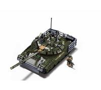 Sluban T-80BVMS M38-B1178 - Maqueta de Tanque Militar (Escala 1:35, 798 Piezas, 2 en 1)