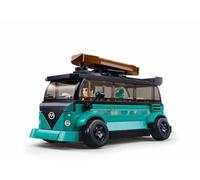 Sluban TS-1 Surf Car M38-B1191 - Maqueta de Coche (Escala 1/35, 276 Piezas, 8-14 años), Color Turquesa y Negro