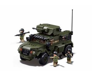 Sluban Typhoon VDVS, vehículo militar con figuras, kit de construcción 1/35, 17,9 cm