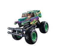 Sluban- Vehículo Todoterreno, Bigfoot Speed Kixx, Verde/Morado, Color (M38-B1161)